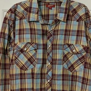 Plaid Snap Shirt